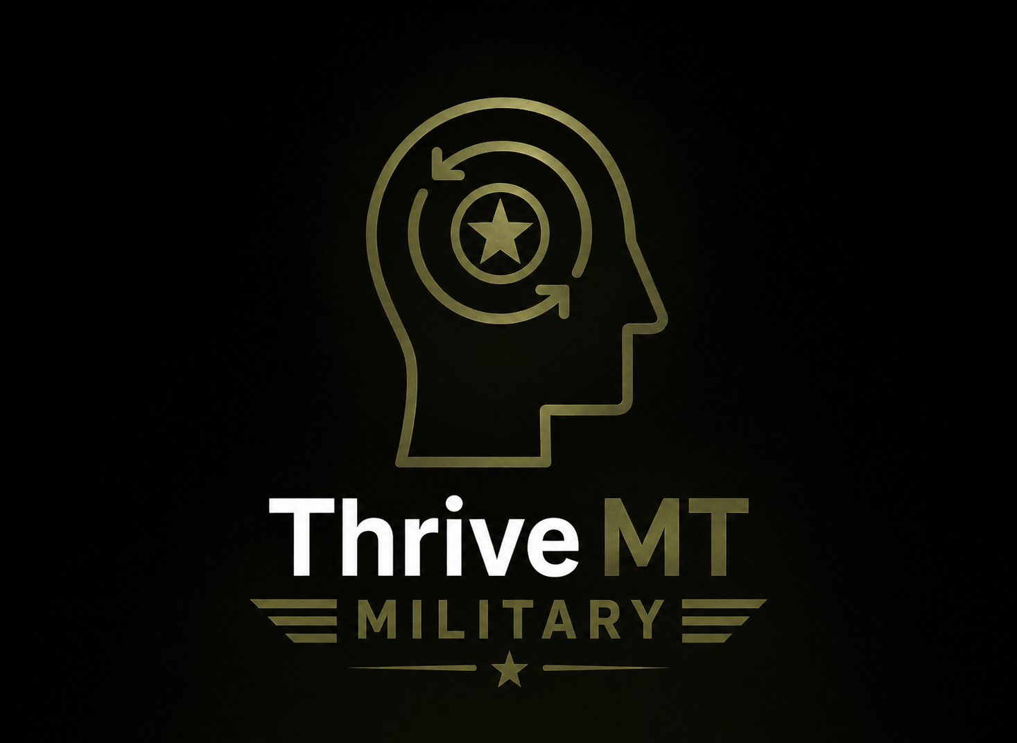 Thrive MT Military logo